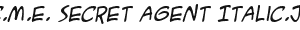 A.C.M.E.SecretAgentItalic