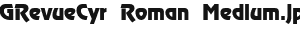 AGRevueCyrRomanMedium