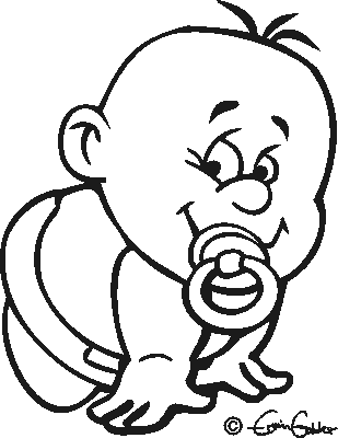 Baby on Tour Aufkleber: Motiv Max mit Schnuller