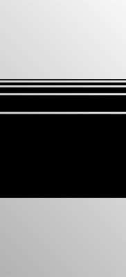 Glasdekor Streifenmotiv 02