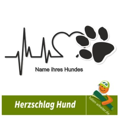 Herzschlag Hund