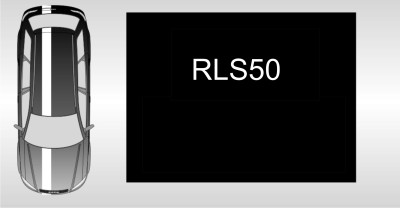 Rallystreifen - 50mm breit je Meter