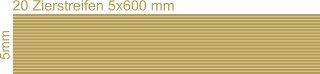 Zierstreifen 5mm