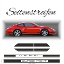 Seitenstreifen Design 001