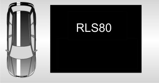 Rallystreifen - 80mm breit je Meter